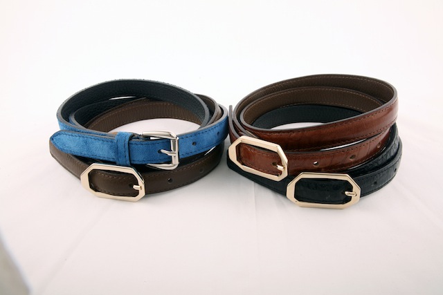 Martin Marino eco-leather belts