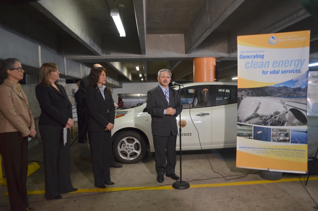 San Francisco hits milestone for electric vehicle charging stations