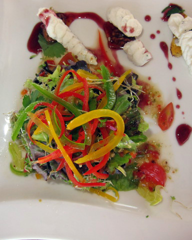 Zoetry Casa Del Mar organic goat cheese salad