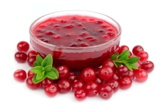 A healthy cranberry sauce