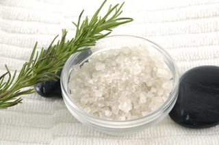 DIY anti-aging rosemary body scrub