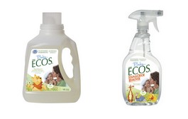 Baby ECOS laundry detergent and stain remover set giveaway