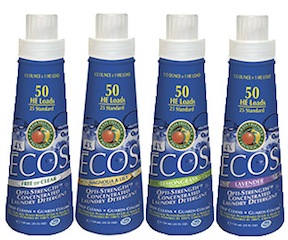 ECOS X4 concentrated lemongrass laundry detergent