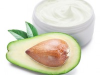 Homemade avocado hair mask