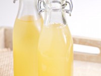 Homemade ginger ale