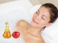 Apple cider vinegar detox bath