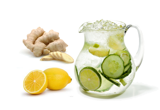 Flat tummy water recipe