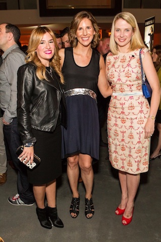 Alli Webb( Founder Dry Bar, Fortune #33, Leigh Gallagher and  Marissa Mayer (CEO Yahoo, Fortune #1)