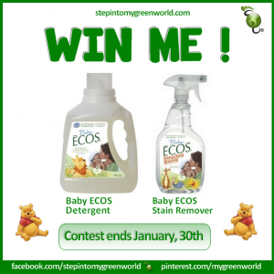 Baby ECOS Detergent and Baby ECOS Stain Remover