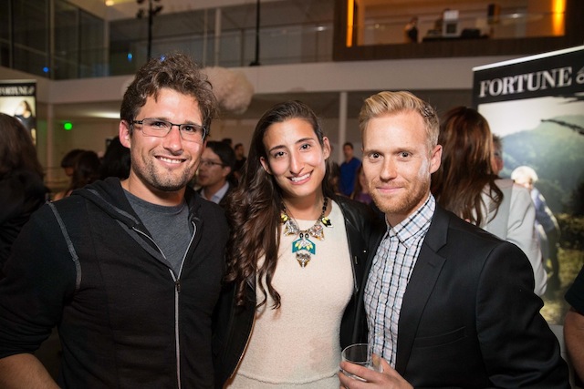 Sam Lessin, Hayley Barna (Co-Founder Birchbox) and Mike delPonte