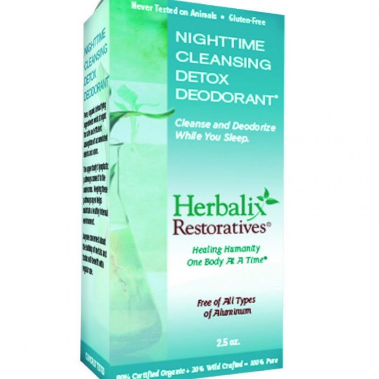 Herbalix Restoratives nighttime detox cleansing deodorant