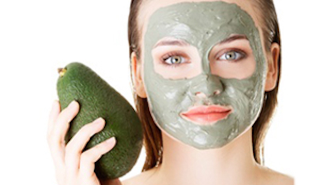 Winter glow avocado mask