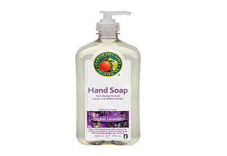 Organic lavender hand soap giveaway