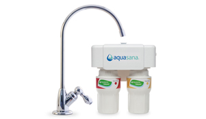 Aquasana AQ 5200 two-stage under counter drinking water system giveaway