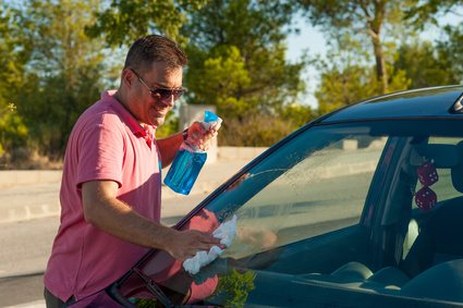 Natural windshield washer fluid