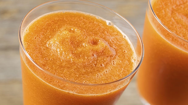 Citrus sweet potato smoothie