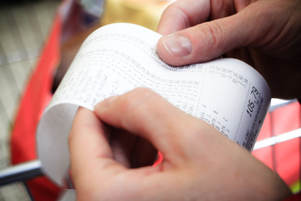 Cash register receipt paper responsible for high BPA levels in humans