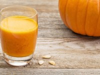 Banana and pumpkin fall smoothie