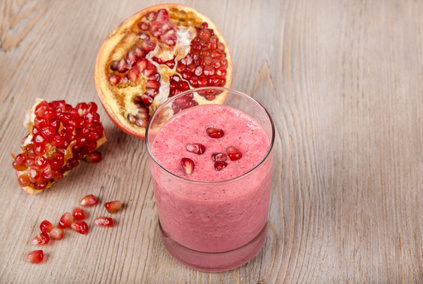 Pomegranate citrus smoothie