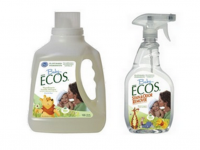 Baby ECOS laundry detergent and Baby ECOS stain remover giveaway