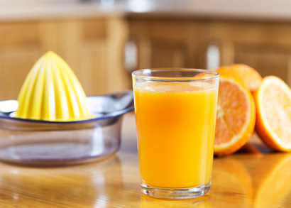 Antioxidant capacity of orange juice is multiplied tenfold