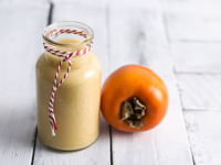 Persimmon coconut smoothie