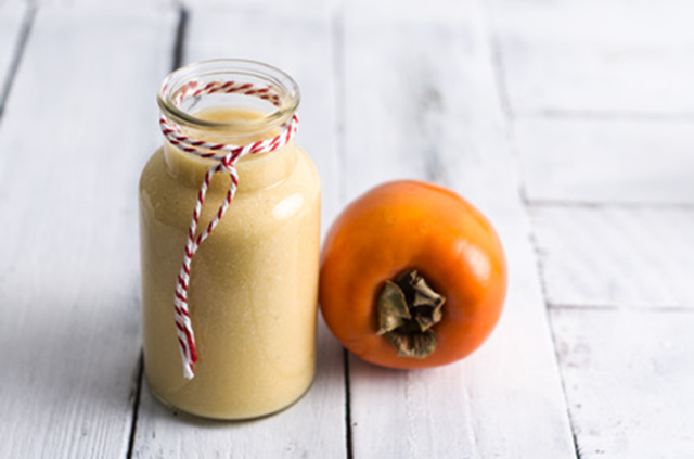 Persimmon coconut smoothie