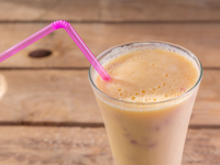 Sweet potato and banana smoothie