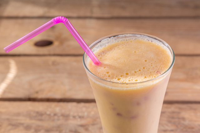 Sweet potato and banana smoothie