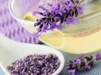 Anxiety relieving lavender tea