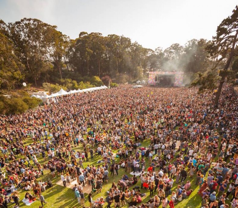 The Crowd at Outside Lands: Photo Courtesy of  Josh Witers