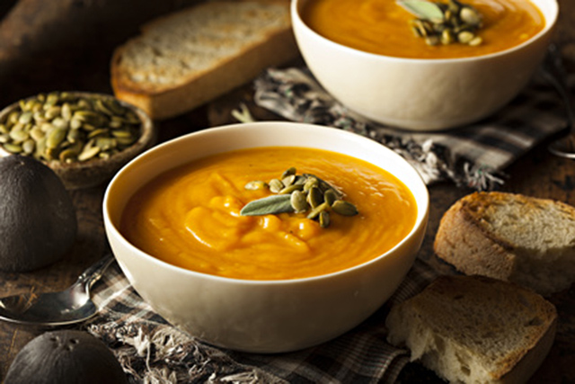 Heart health butternut squash soup