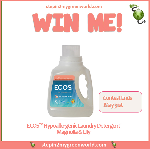 ECOS? Hypoallergenic Laundry D etergent, Magnolia & Lily