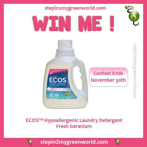 ECOS Fresh Geranium Laundry Detergent