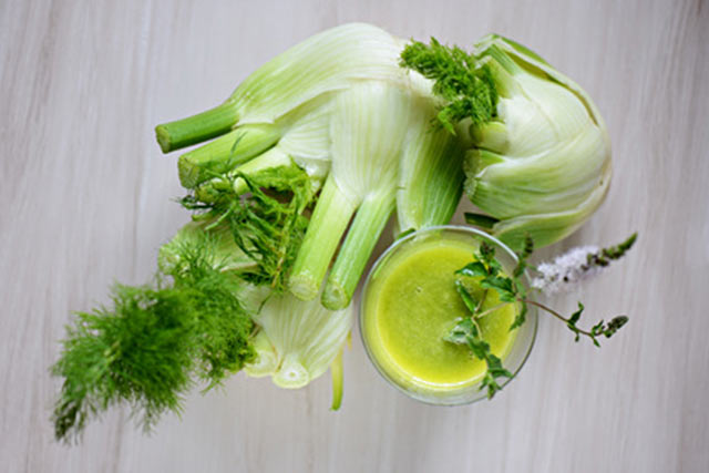 Apple fennel psoriasis-fighting juice