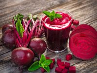 Beet and fennel insomnia relieving juice