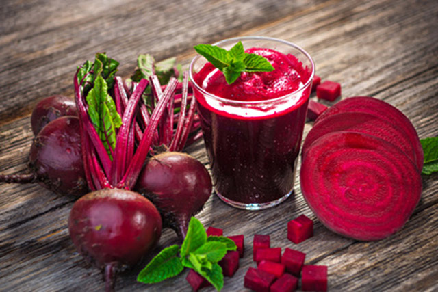 Beet and fennel insomnia relieving juice