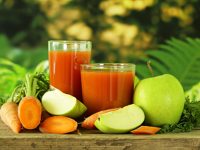 Pancreas cleansing carrot apple juice