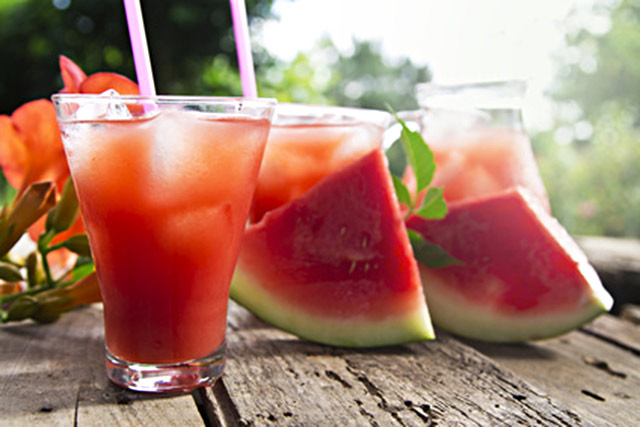 Prostate cancer watermelon basil juice