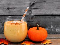 Pumpkin apple morning smoothie