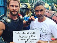 The Avengers stars are fighting the Dakota Access Pipeline