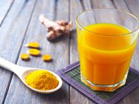 Super heart healthy turmeric ginger juice