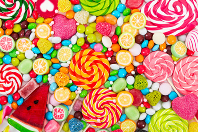 Gum and candy additive damages digestive cells